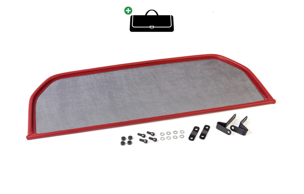 Fiat Windscherm Fiat Barchetta rood