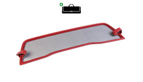 Fiat Fiat 124 Spider windscherm rood (2015 -) Fiat Fiat 124 Spider windscherm rood (2015 -)