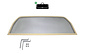 Fiat 124 Spider windscherm beige (66-85) Fiat 124 Spider windscherm beige (66-85)