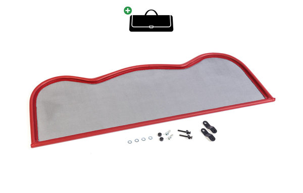 Mazda Windscherm Mazda MX5 NA/NB R-Style rood Mazda Windscherm Mazda MX5 NA/NB R-Style rood