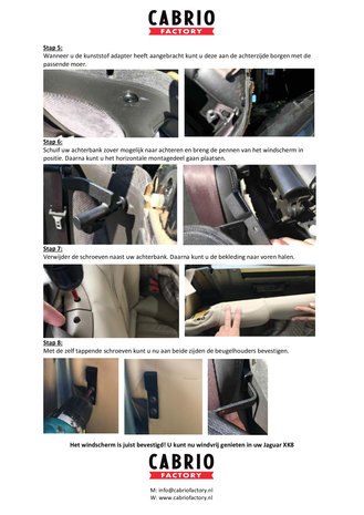 Jaguar Windscherm Jaguar XK8 Jaguar Windscherm Jaguar XK8