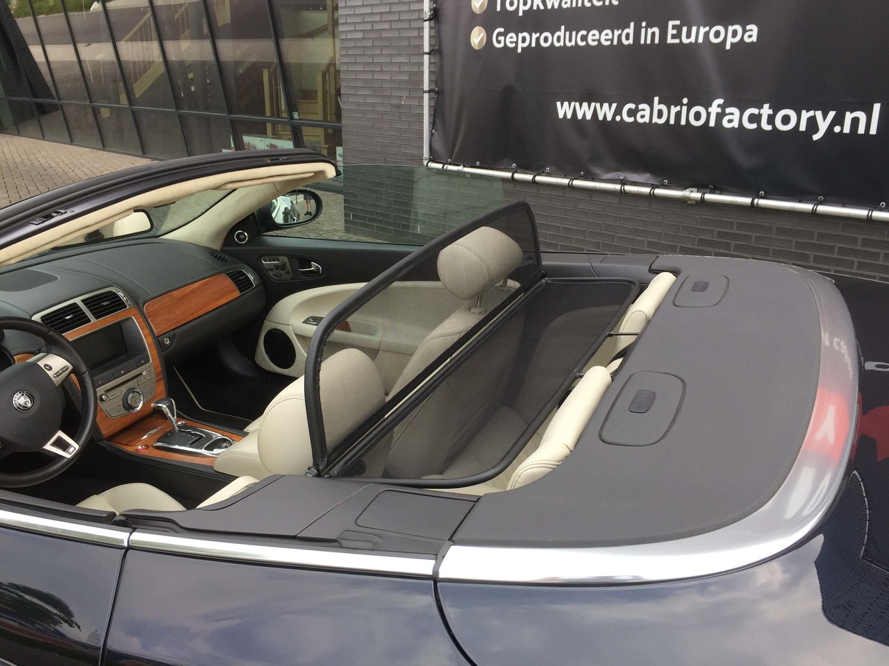 Jaguar Windscherm Jaguar XK beige Jaguar Windscherm Jaguar XK beige