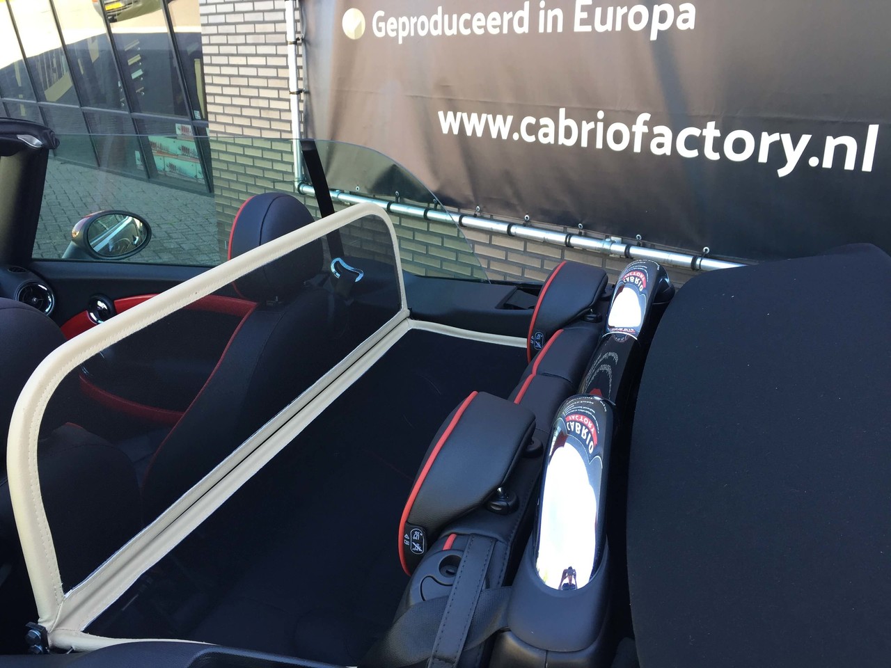 Mini Windscherm Mini R52 R57 beige Mini Windscherm Mini R52 R57 beige