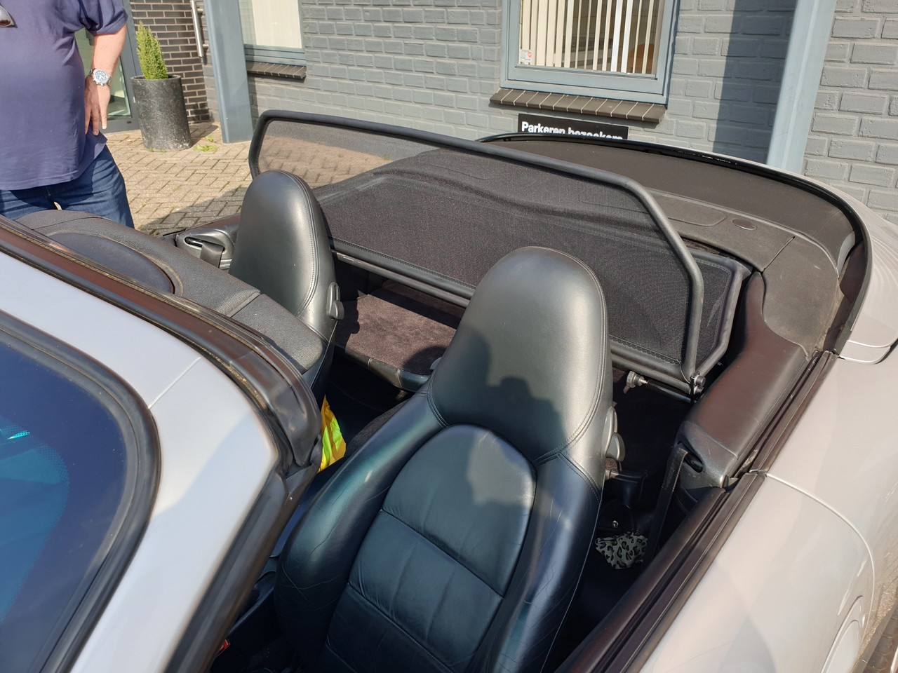 Porsche Windscherm Porsche 911/996/997 beige