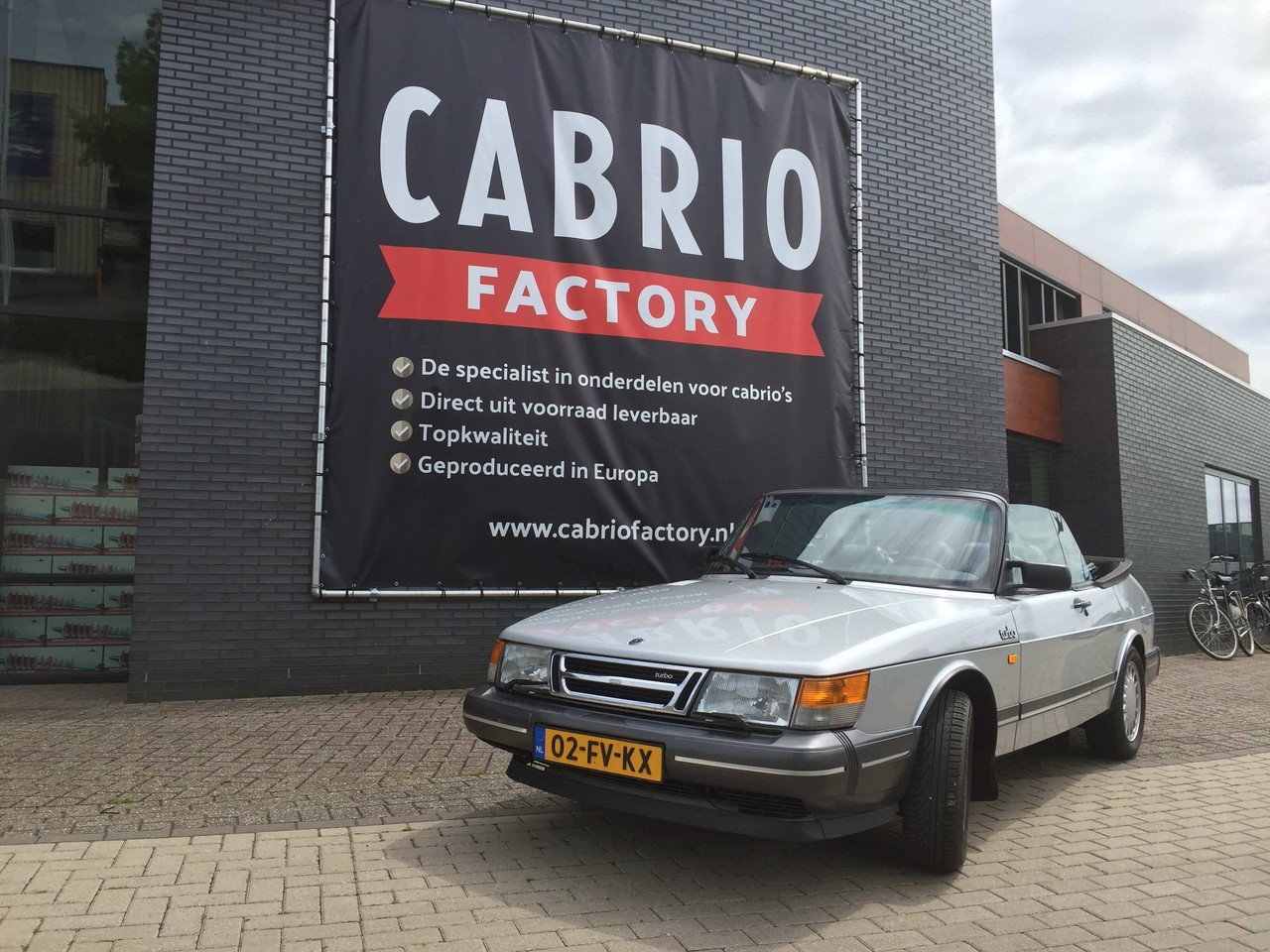 Saab Windscherm Saab 900 Classic beige