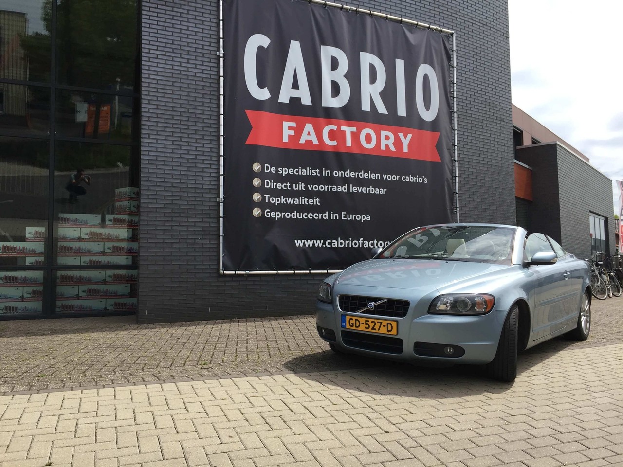Volvo Windscherm Volvo C70 II beige