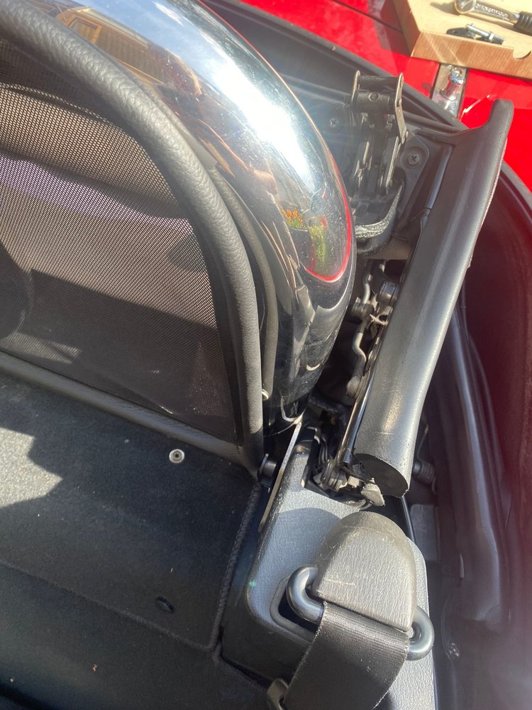 Mazda Windscherm Mazda MX5 NA/NB R-Style beige Mazda Windscherm Mazda MX5 NA/NB R-Style beige