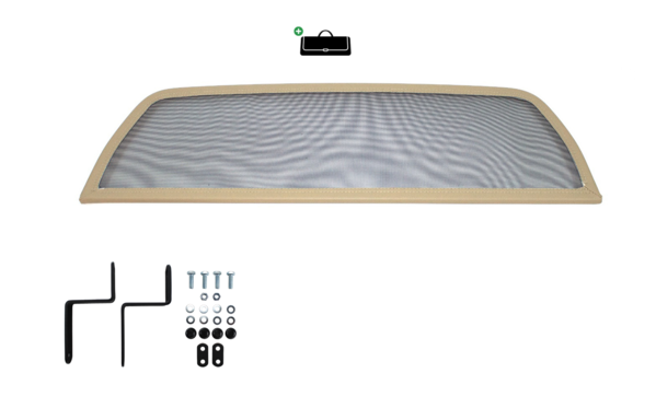 Triumph Windscherm Triumph TR4-TR6 beige Triumph Windscherm Triumph TR4-TR6 beige