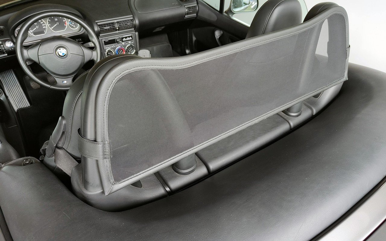 BMW Windscherm BMW Z3 Roadster velcro rolbeugel BMW Windscherm BMW Z3 Roadster velcro rolbeugel