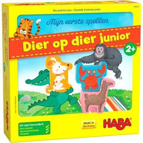 Haba Behendigheidsspel Dier op Dier Junior Haba Behendigheidsspel Dier op Dier Junior