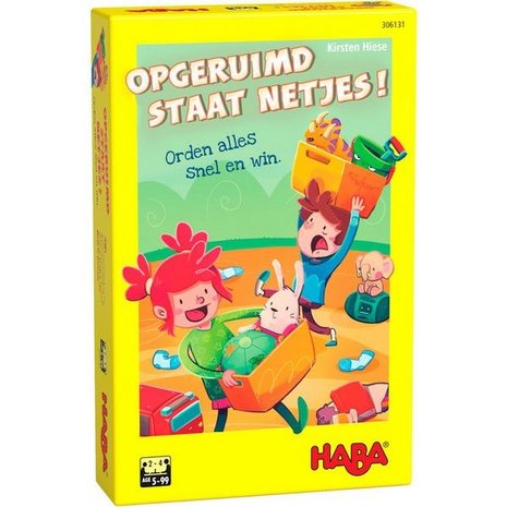 Haba Bordspel Opgeruimd staat netjes! Haba Bordspel Opgeruimd staat netjes!