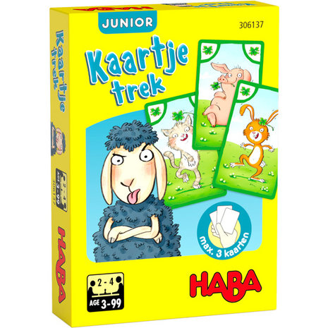 Haba Kaartspel Kaartje trek Junior Haba Kaartspel Kaartje trek Junior