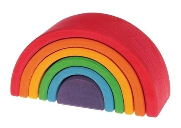 Grimm's Houten regenboog 6 - delig Grimm's Houten regenboog 6 - delig