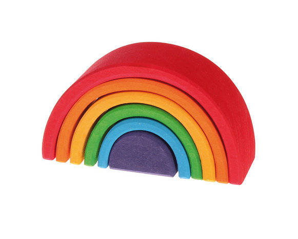 Grimm's Houten regenboog 6 - delig Grimm's Houten regenboog 6 - delig