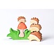 Bumbu Toys Egels met paddenstoelen Set Bumbu Toys Egels met paddenstoelen Set