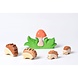 Bumbu Toys Egels met paddenstoelen Set Bumbu Toys Egels met paddenstoelen Set