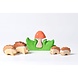 Bumbu Toys Egels met paddenstoelen Set Bumbu Toys Egels met paddenstoelen Set
