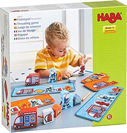 Haba Rijgspel Brandweer Haba Rijgspel Brandweer