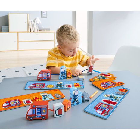 Haba Rijgspel Brandweer Haba Rijgspel Brandweer