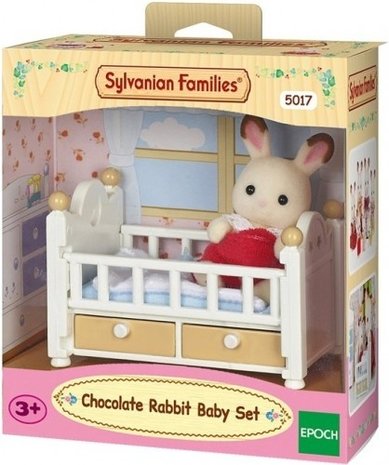 Sylvanian Families Chocolate Rabbit Baby Set Sylvanian Families Chocolate Rabbit Baby Set