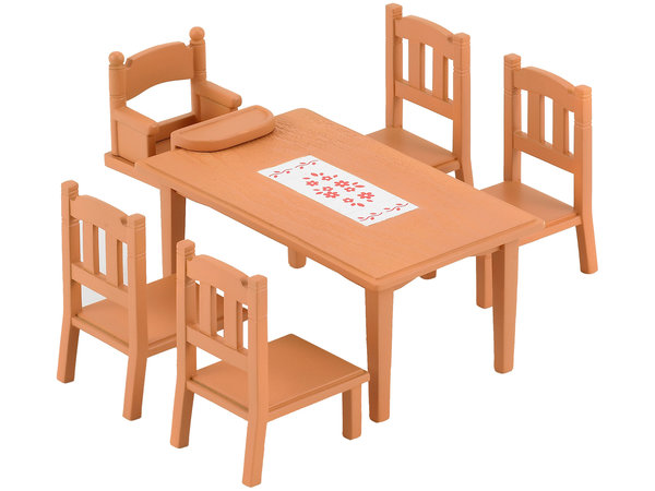 Sylvanian Families Family Table & Chairs Sylvanian Families Family Table & Chairs
