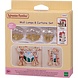Sylvanian Families Wall Lamps & Curtains Set Sylvanian Families Wall Lamps & Curtains Set