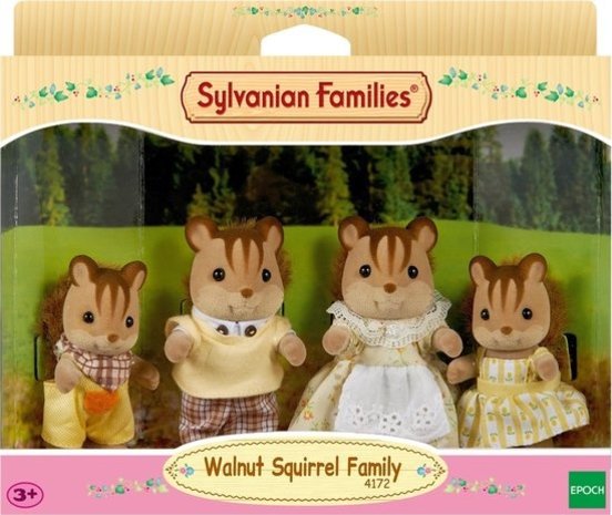 Sylvanian Families Walnut Squirrel Family Sylvanian Families Walnut Squirrel Family