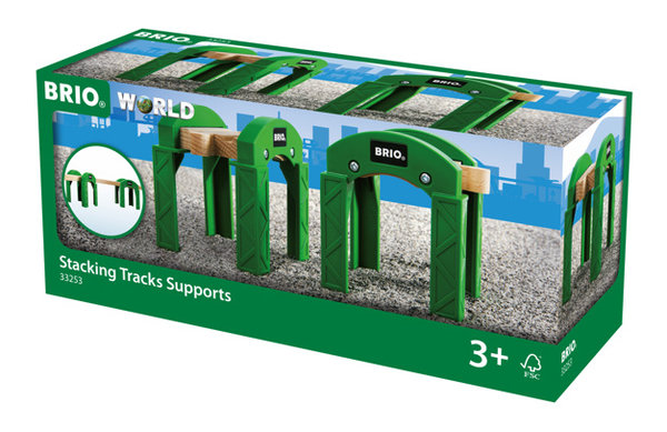 Brio Stacking Tracks Supports Brio Stacking Tracks Supports