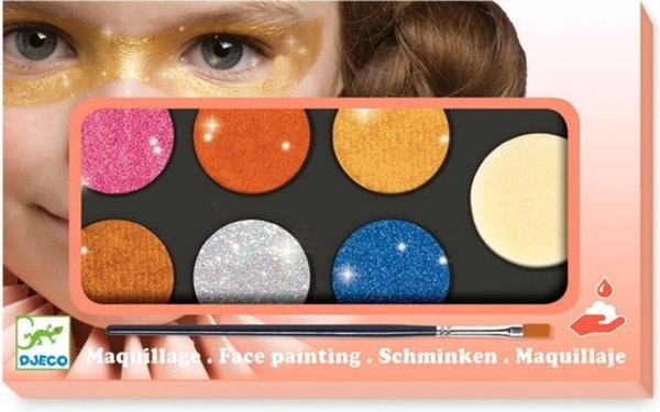 Djeco Glitter Schmink Metallic Djeco Glitter Schmink Metallic
