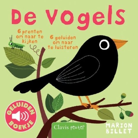 Clavis Books Geluidenboek De Vogels Clavis Books Geluidenboek De Vogels