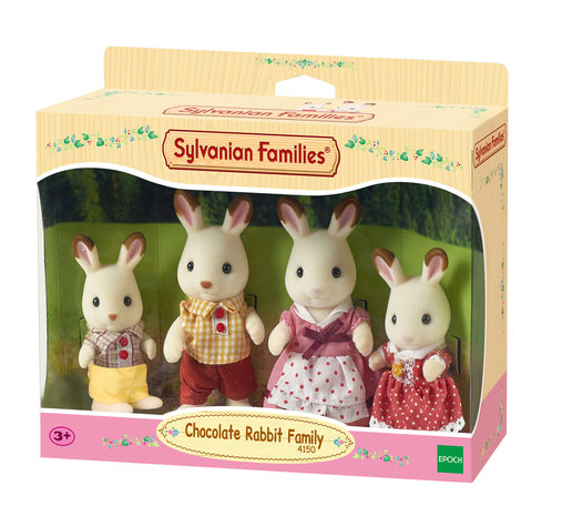 Sylvanian Families Chocolate Rabbit Family Sylvanian Families Chocolate Rabbit Family