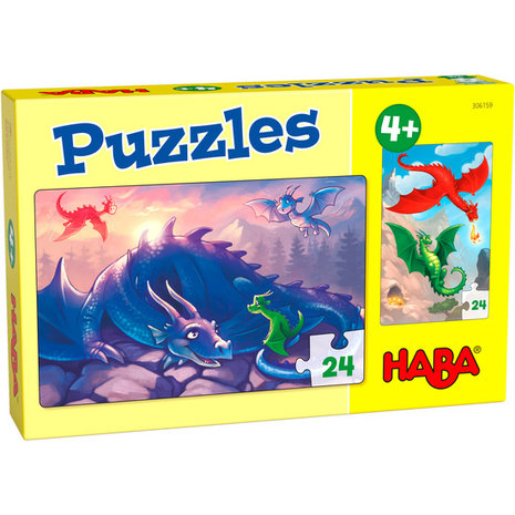 Haba Puzzels - Draken Haba Puzzels - Draken