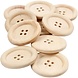 Houten knopen (10 stuks) Houten knopen (10 stuks)