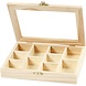 Houten doosje met vakjes Houten doosje met vakjes