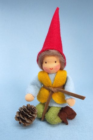 Atelier Pippilotta Kabouter met Lariksappeltje - Zelfmaakpakketje Atelier Pippilotta Kabouter met Lariksappeltje - Zelfmaakpakketje