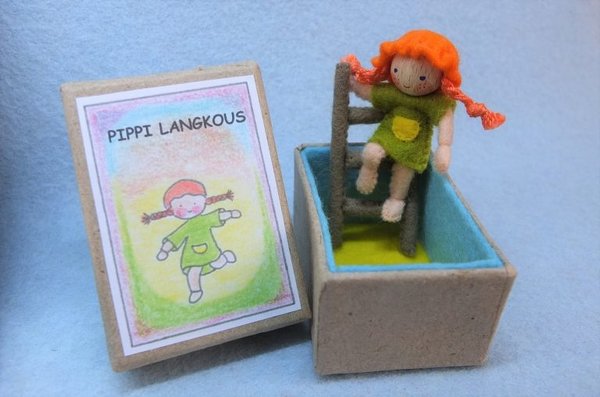 Atelier Pippilotta Pippi Langkous in een doosje - Zelfmaakpakketje Atelier Pippilotta Pippi Langkous in een doosje - Zelfmaakpakketje
