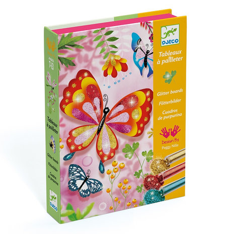 Djeco Glitterschilderij Vlinders Djeco Glitterschilderij Vlinders