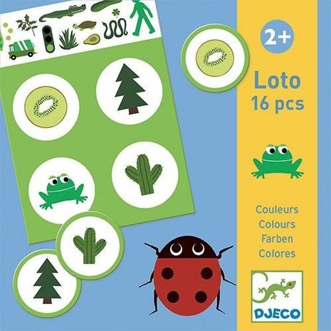 Djeco Bingo kleuren Djeco Bingo kleuren