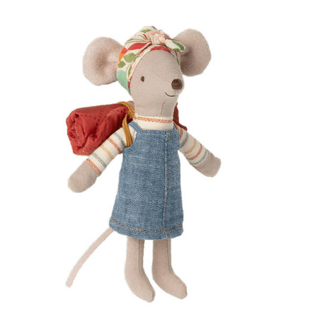 Maileg Hiker Mouse, Grote Zus Maileg Hiker Mouse, Grote Zus
