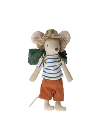 Maileg Hiker Mouse, Grote Broer Maileg Hiker Mouse, Grote Broer