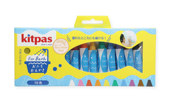 Kitpas Kitpas Badkrijt (10 stuks inclusief spons) Kitpas Kitpas Badkrijt (10 stuks inclusief spons)