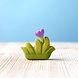 Bumbu Toys Houten Bloem in gras Lila Bumbu Toys Houten Bloem in gras Lila