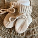 Petite Noé Merino Wollen Slofjes Sand Petite Noé Merino Wollen Slofjes Sand