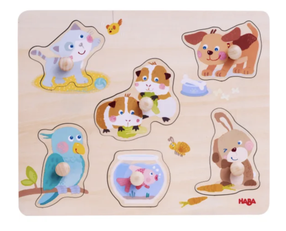 Haba Inlegpuzzel Huisdieren Haba Inlegpuzzel Huisdieren