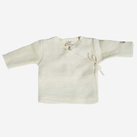 Lilano Wikkelshirt Wolfleece - Off White Lilano Wikkelshirt Wolfleece - Off White