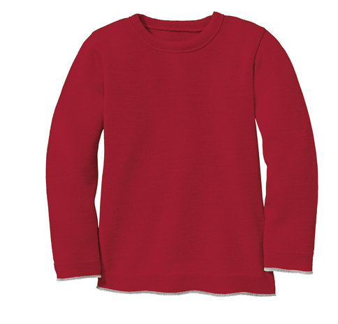 Disana Trui van merino wol - Bordeaux Disana Trui van merino wol - Bordeaux