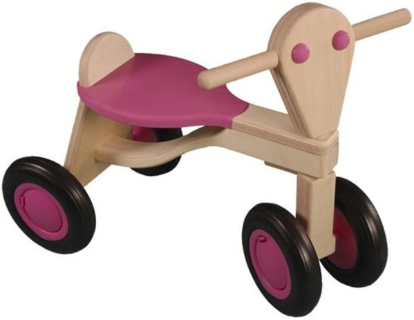 Van Dijk Toys Loopfiets Roze Van Dijk Toys Loopfiets Roze