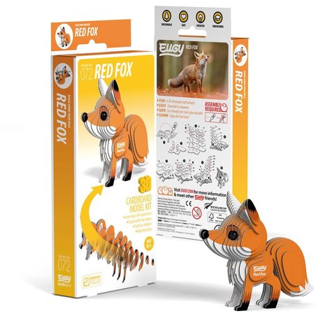Eugy 3D - Rode Vos Eugy 3D - Rode Vos