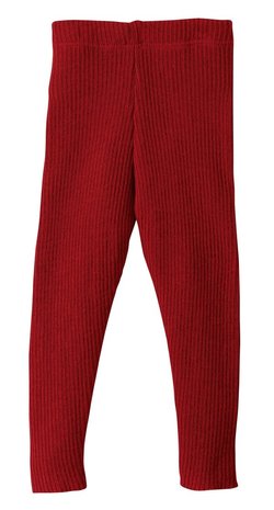 Disana Legging van merino wol - Bordeaux Disana Legging van merino wol - Bordeaux