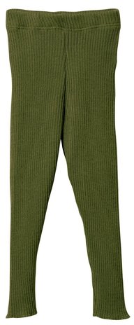 Disana Legging van merino wol - Olijf Disana Legging van merino wol - Olijf